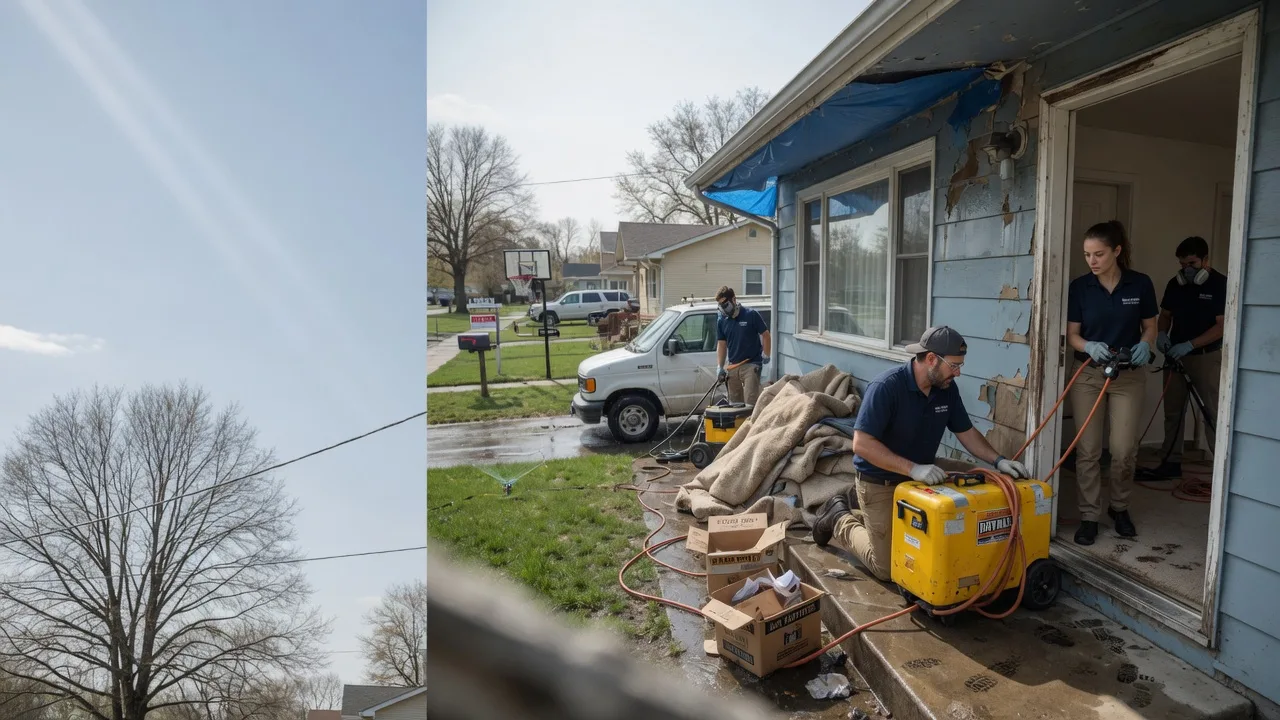Basement Flood Cleanup in Junction City, KY near me